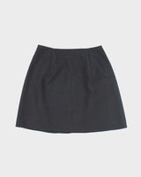 Vintage 90s M Collection Black Mini Skirt - XS