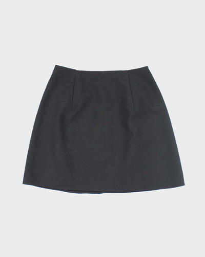 Vintage 90s M Collection Black Mini Skirt - XS