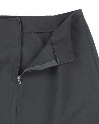 Vintage 90s M Collection Black Mini Skirt - XS