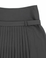 Vintage Sportmax Black Pleated Skirt - S