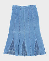 Y2k 00s NaKaDy Denim Skirt - M