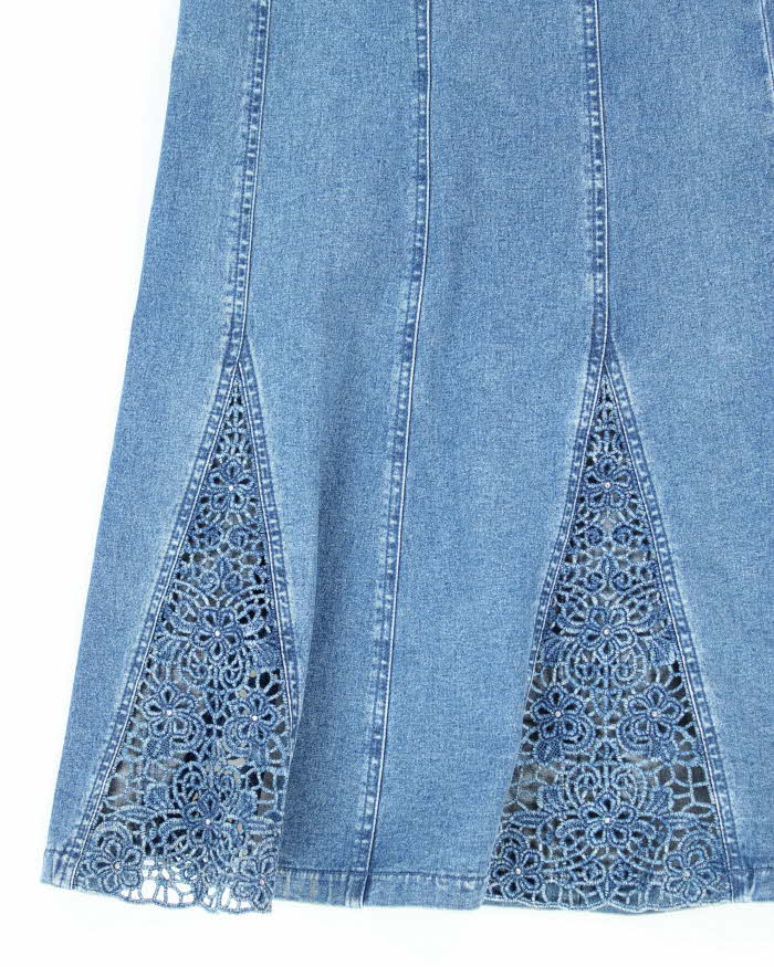 Y2k 00s NaKaDy Denim Skirt - M