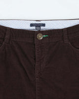 Tommy Hilfiger Brown Corduroy Skirt - M