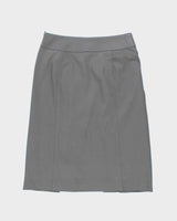Y2k 00s Origins Grey Pleated Skirt  - S
