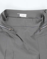 Y2k 00s Origins Grey Pleated Skirt  - S