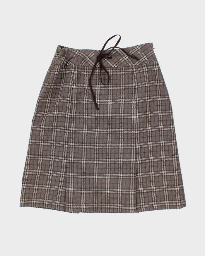 Vintage Y2k 00s Keith Checked Skirt - XS