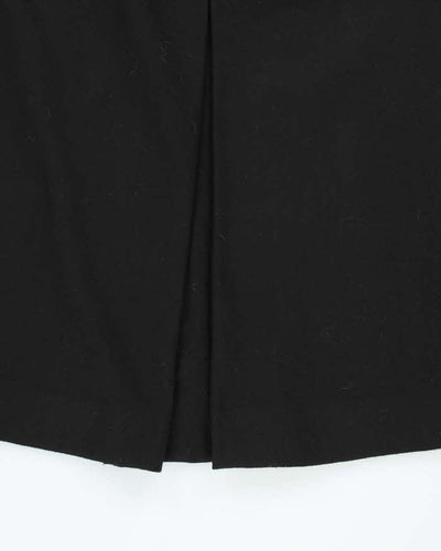 Vintage Jaeger Black Wool Skirt - XS