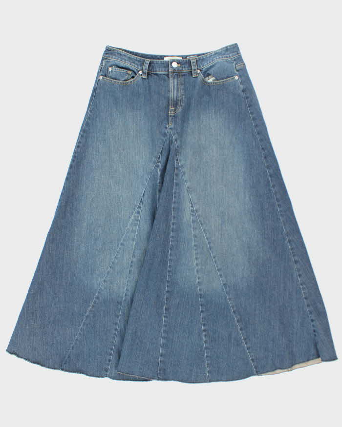 Vintage Y2k 00s Talbots Denim Maxi Skirt - S