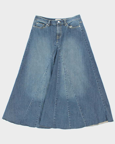Vintage Y2k 00s Talbots Denim Maxi Skirt - S
