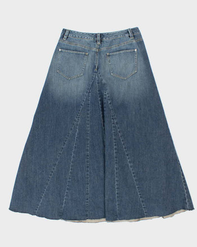 Vintage Y2k 00s Talbots Denim Maxi Skirt - S