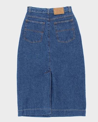 Vintage 90s Polo Ralph Lauren Denim Skirt - XS