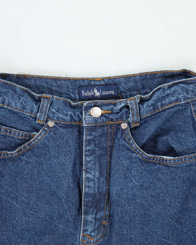 Vintage 90s Polo Ralph Lauren Denim Skirt - XS