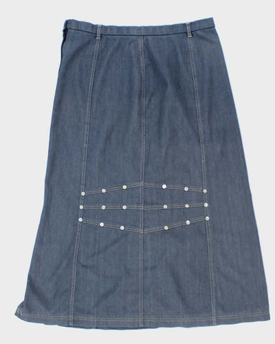 Vintage 90s Vanity Fair Denim Skirt - M