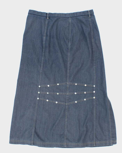 Vintage 90s Vanity Fair Denim Skirt - M