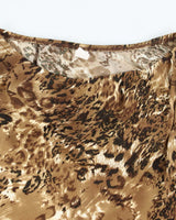 Vintage Y2k 00s Animal Print Skirt - M