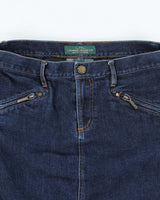 Vintage Y2k 00s Ralph Lauren Denim Skirt - S