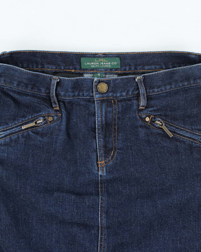 Vintage Y2k 00s Ralph Lauren Denim Skirt - S