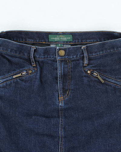 Vintage Y2k 00s Ralph Lauren Denim Skirt - S