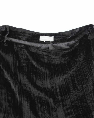 Vintage 90s Steilmann Velvet Skirt - S