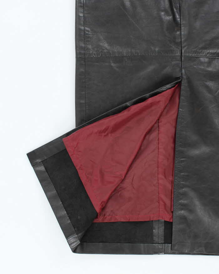 Vintage 90s Rudsak Collection Leather Skirt - XS