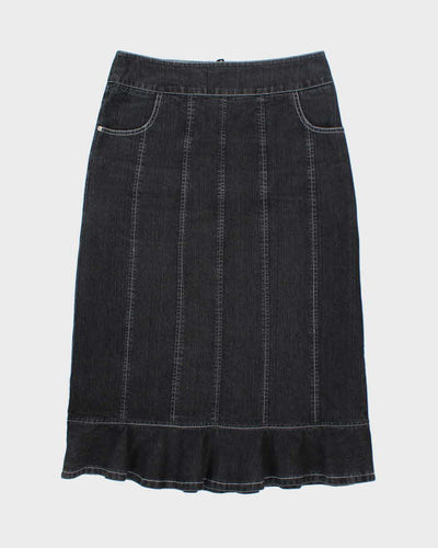 Vintage 90s Lana Sport Denim Skirt - S