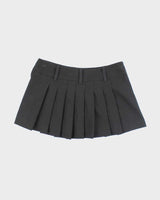 Vintage Y2k 00s Miss Sixty Black Pleated Mini Skirt - S