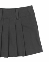 Vintage Y2k 00s Miss Sixty Black Pleated Mini Skirt - S