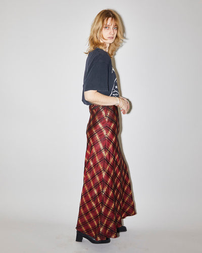 Rokit Originals Florentine Plaid Skirt - XS