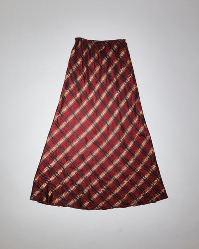 Rokit Originals Florentine Plaid Skirt - XS