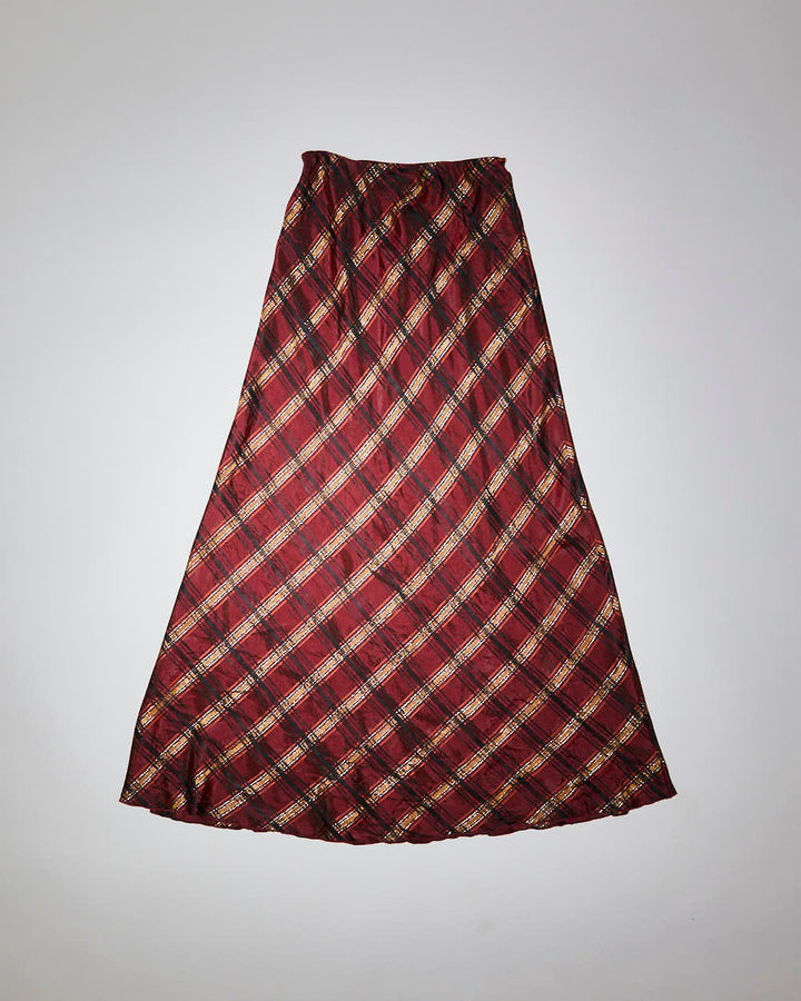 Rokit Originals Florentine Plaid Skirt - XS