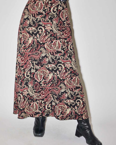 Rokit Originals Florentine Paisley Skirt - XS