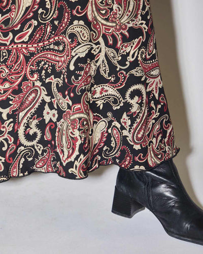 Rokit Originals Florentine Paisley Skirt - XS