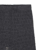 Vintage Y2k 00s Crochet Beaded Tassel Skirt - XXS