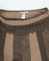 Vintage Y2k 00s Nygard Patchwork Panel Skirt - S