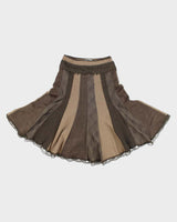 Vintage Y2k 00s Nygard Patchwork Panel Skirt - S