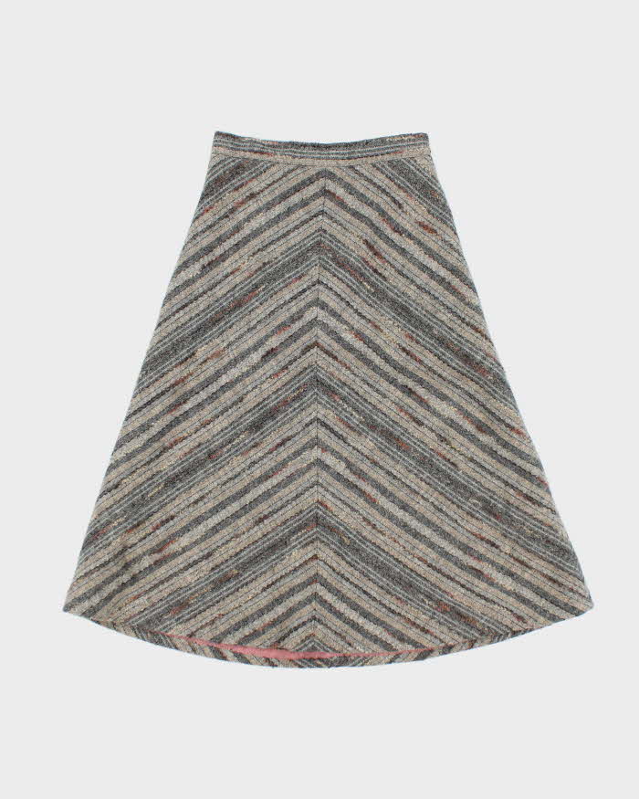 Vintage Boutique Collection Wool & Mohair Skirt - XXS