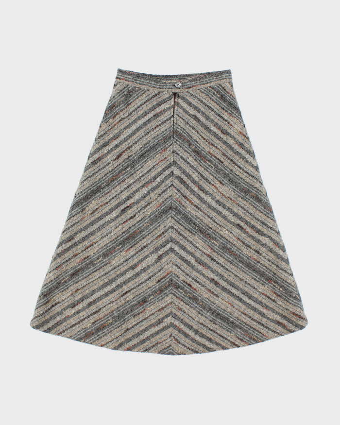 Vintage Boutique Collection Wool & Mohair Skirt - XXS