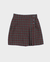 Vintage 90s Top Marks Checked Skort - XS