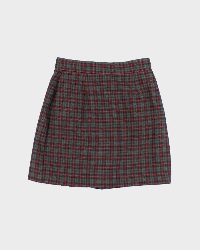 Vintage 90s Top Marks Checked Skort - XS