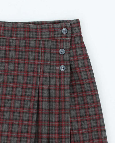 Vintage 90s Top Marks Checked Skort - XS