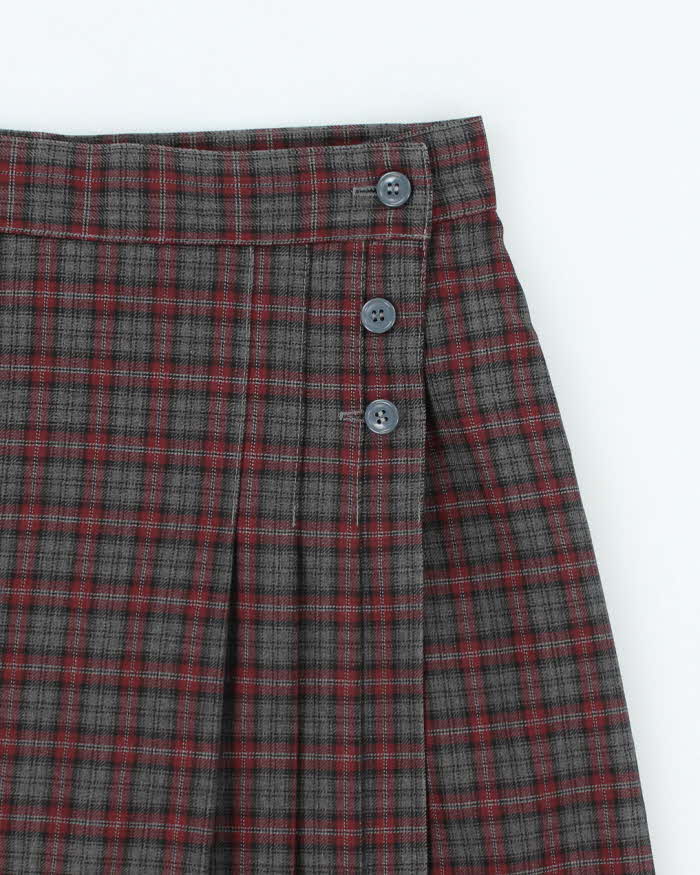 Vintage 90s Top Marks Checked Skort - XS