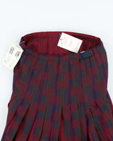 Vintage Deadstock Tootal Collection Reversible Wool Skirt - S