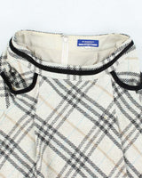 Vintage Burberry London Blue Label Checked Skirt - XS