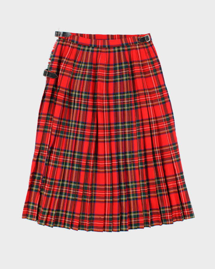 Vintage The Tartan Gift Shop Wool Checked Skirt - S