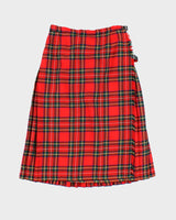 Vintage The Tartan Gift Shop Wool Checked Skirt - S