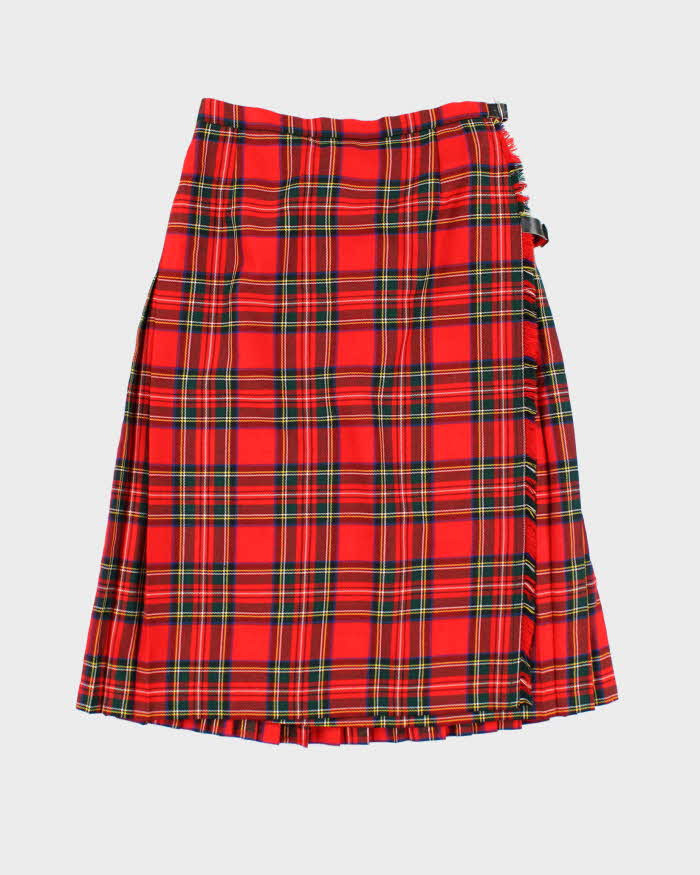 Vintage The Tartan Gift Shop Wool Checked Skirt - S