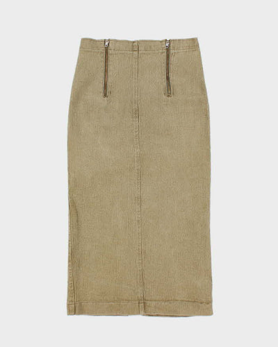 Vintage 80s/90s Happy Legs Denim Skirt - XS