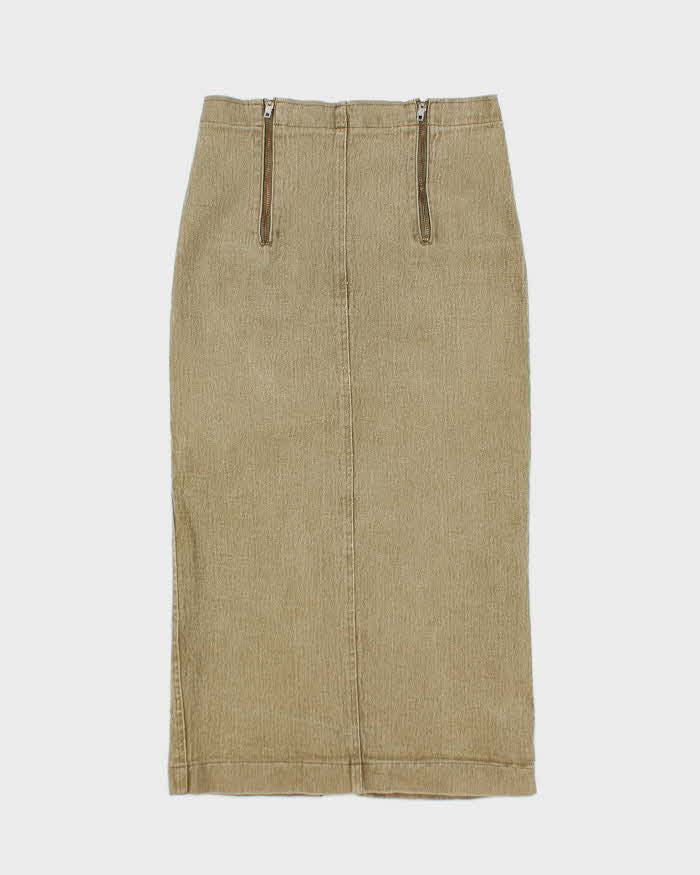 Vintage 80s/90s Happy Legs Denim Skirt - XS