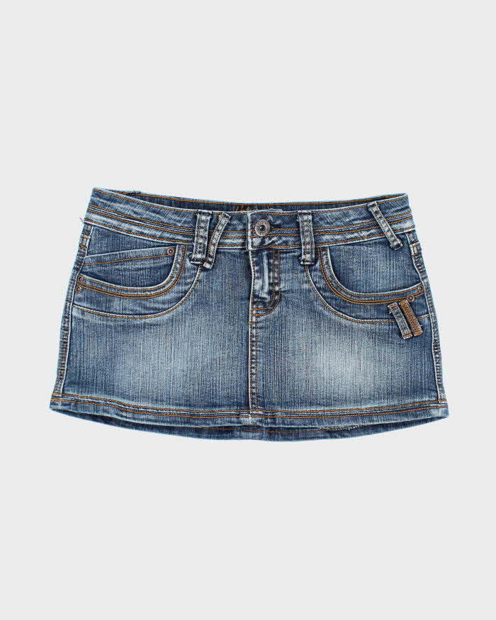 Vintage Y2k 00s Urban Heritage Denim Mini Skirt - S