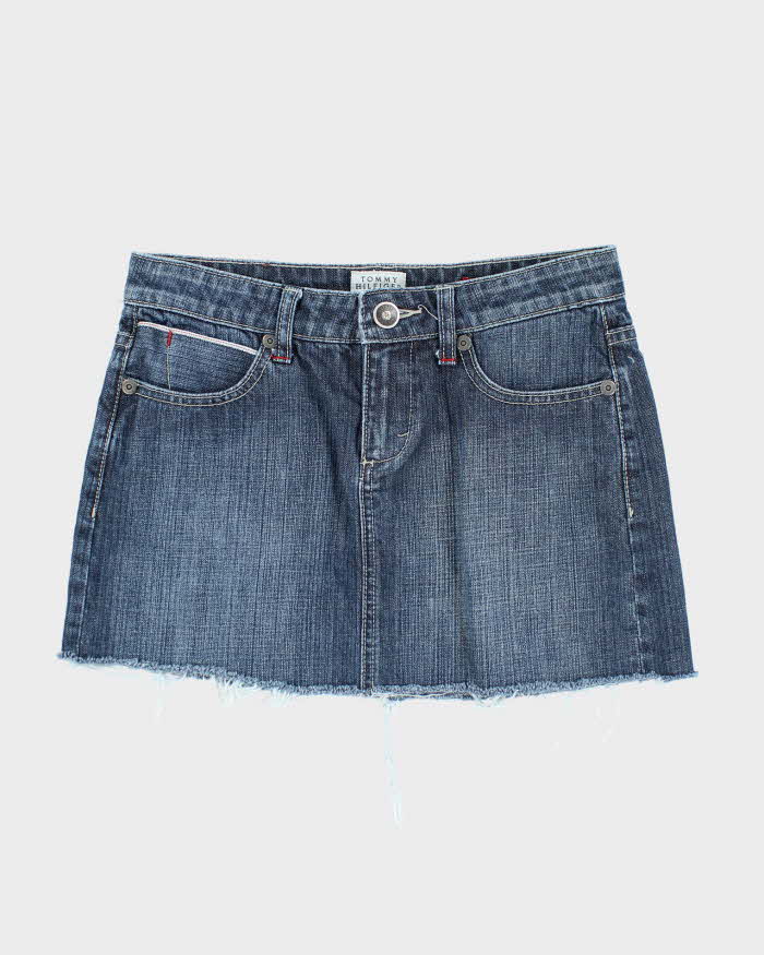 Vintage Y2k 00s Tommy HIlfiger Denim Mini Skirt - S